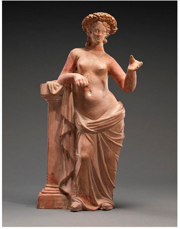 Aphrodite Tanagra Statuette