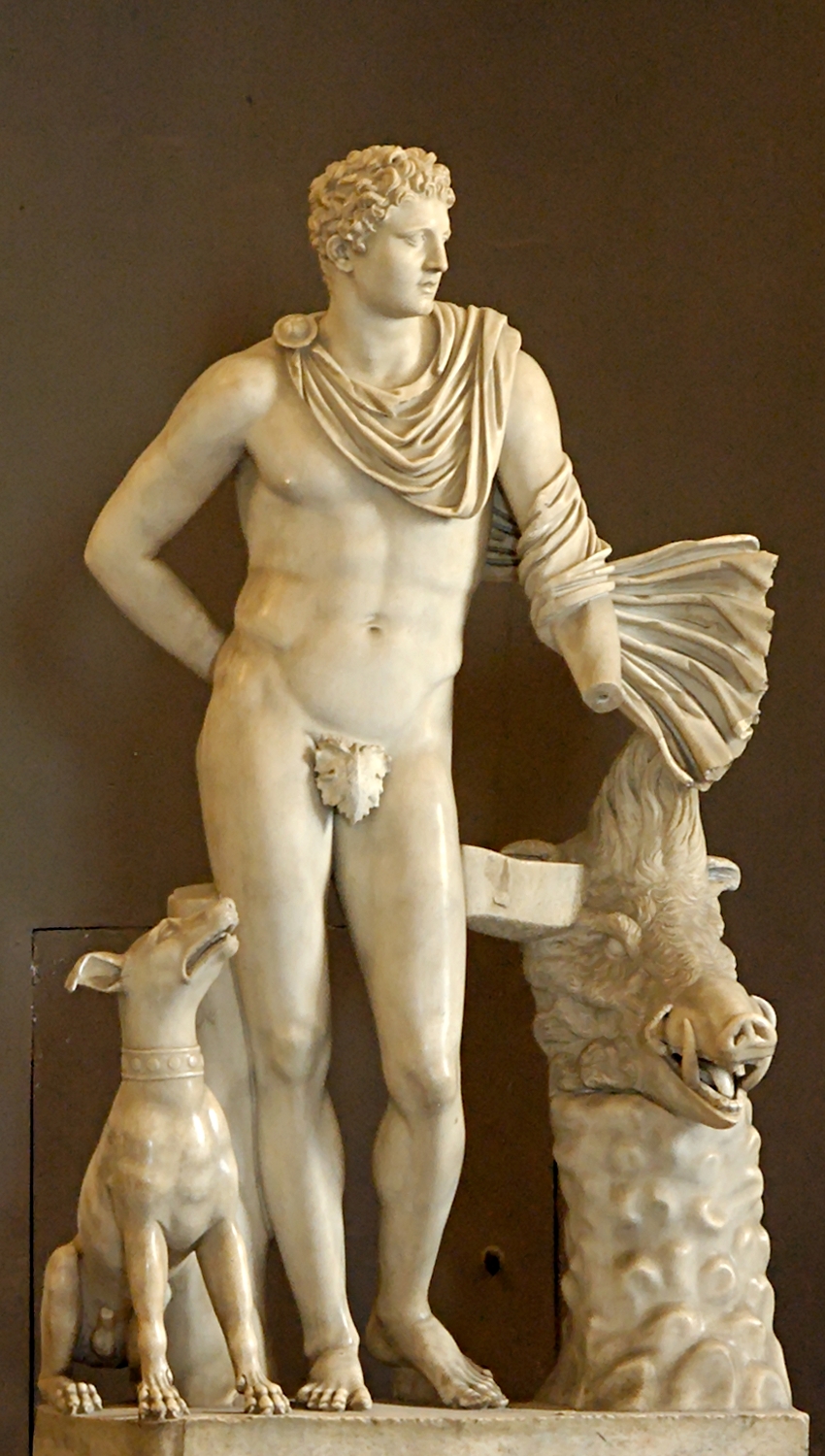 Meleager with dog