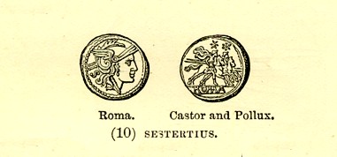 Sestertius coin