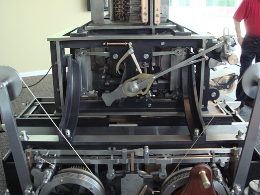 Reconstruction of Babbage's Engine