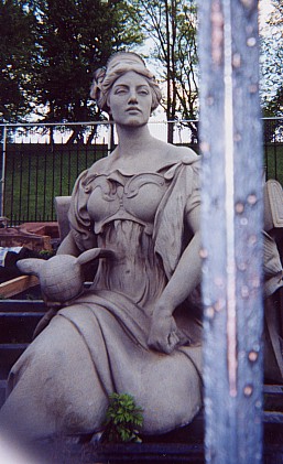 Civic goddess at Brooklyn Museum