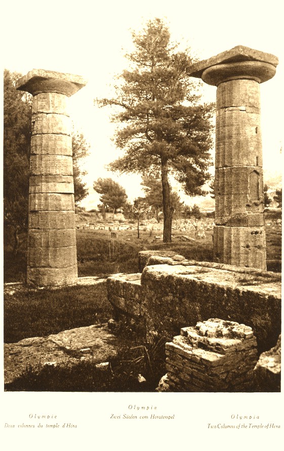 Hera temple Olympia