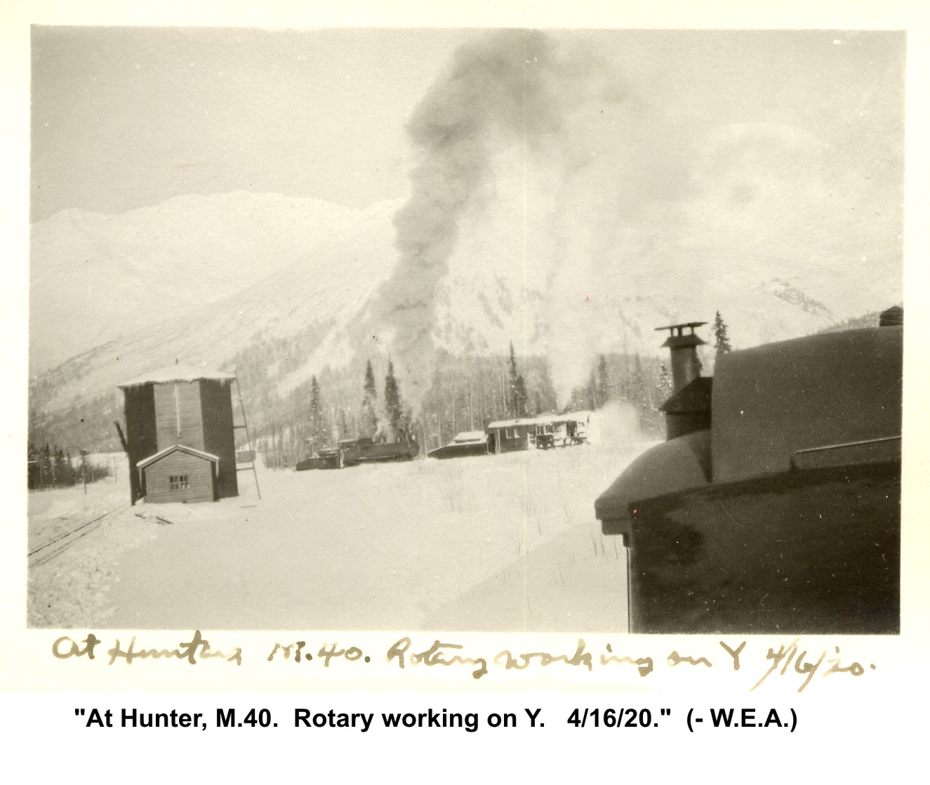 Alaskan Railroad in 1920