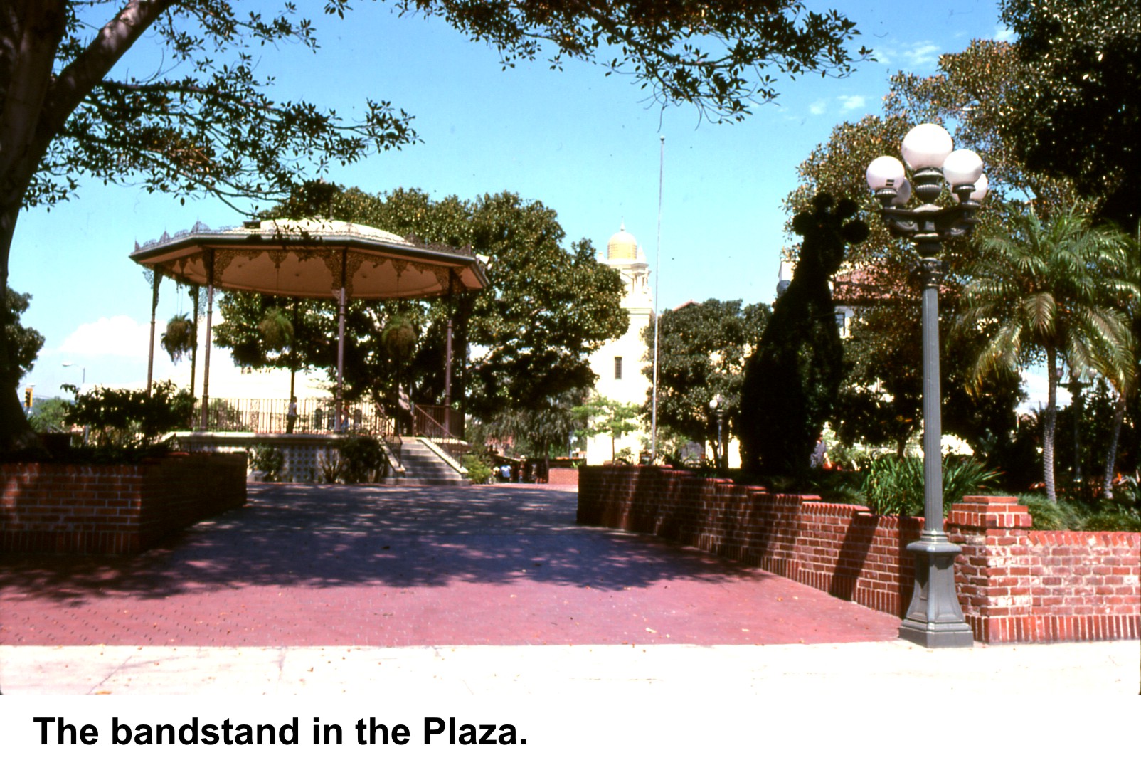 Old Plaza bandstand