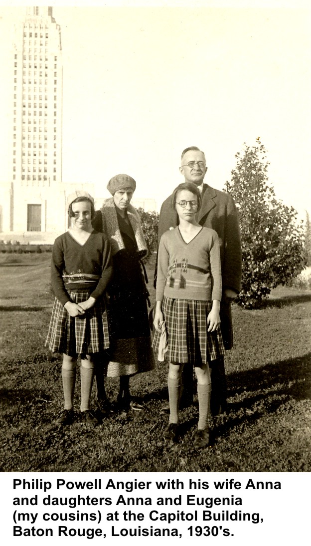P.P. Angier and family