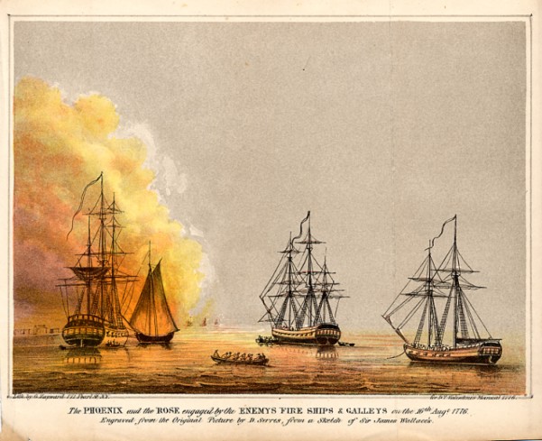 Sea battle 1776
